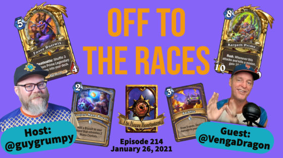 Episode 214 – Off to the Races!